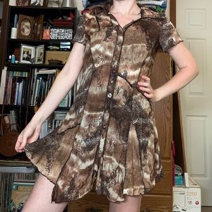 Y2K Biba Patchwork Dress